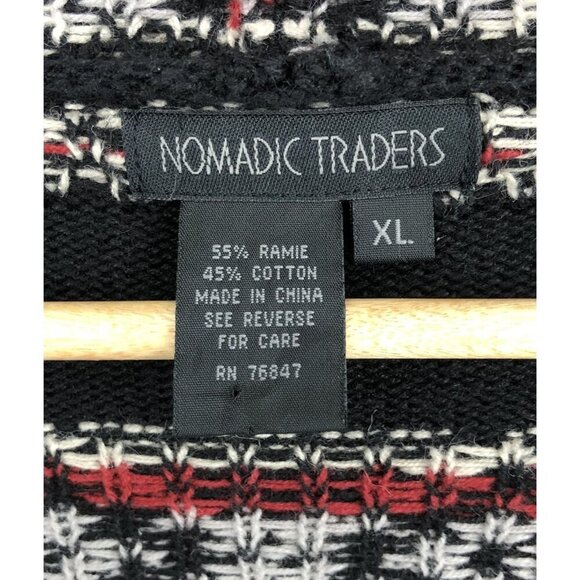 Nomadic Traders Women Southwestern Cardigan Sweater XL Cowgirl Western Grandpa - Picture 3 of 7